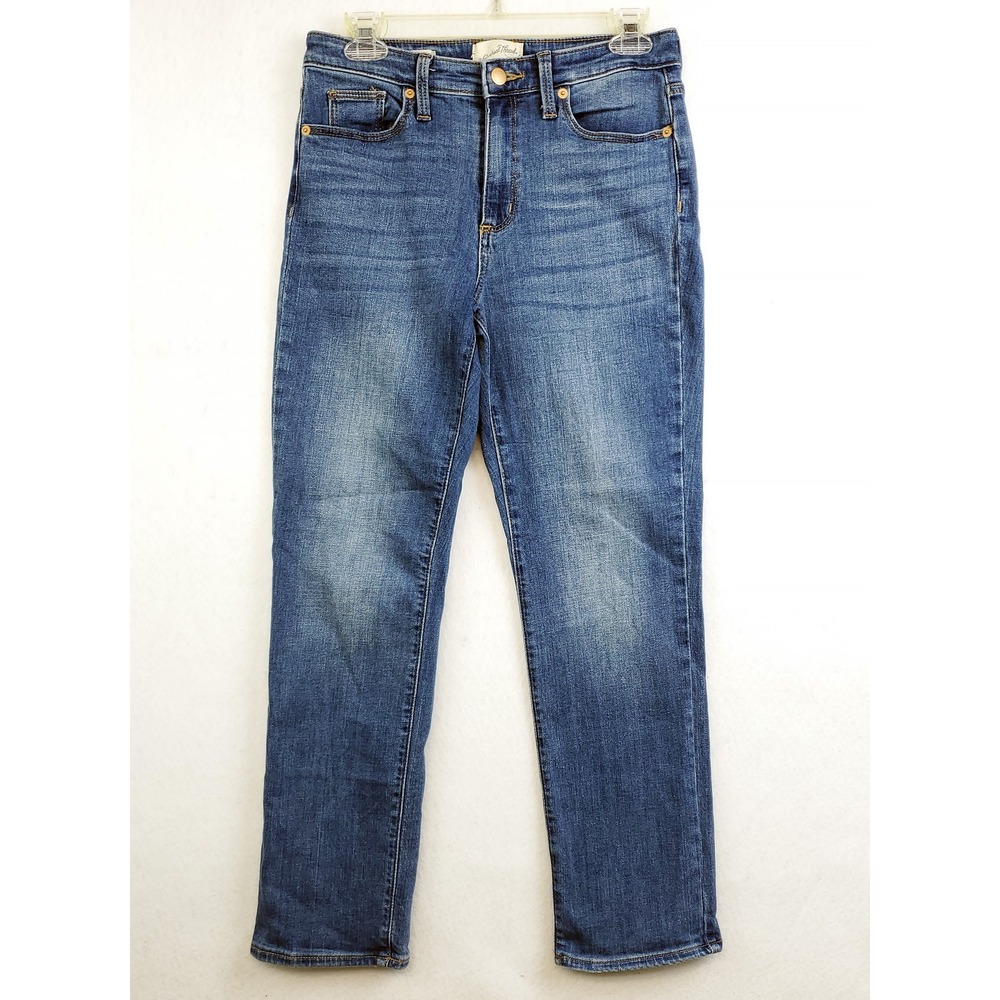 Universal Thread Jeans Blue High Rise Slim Straight Women's Size 4/27R